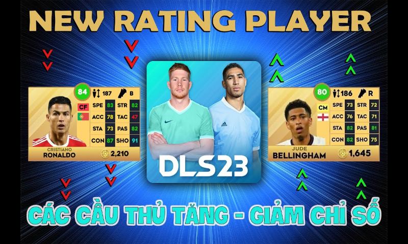 Các cầu thủ mới được tăng chỉ số DLS 23